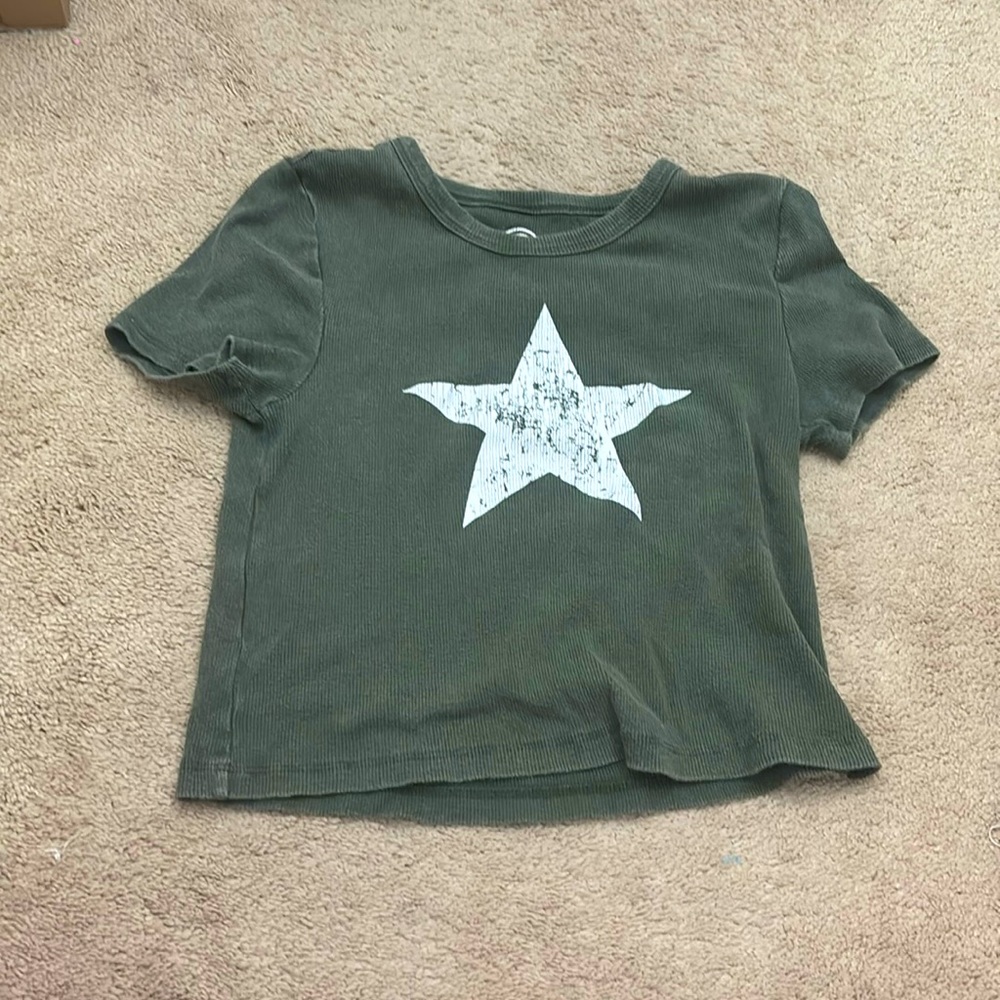 forest green star top